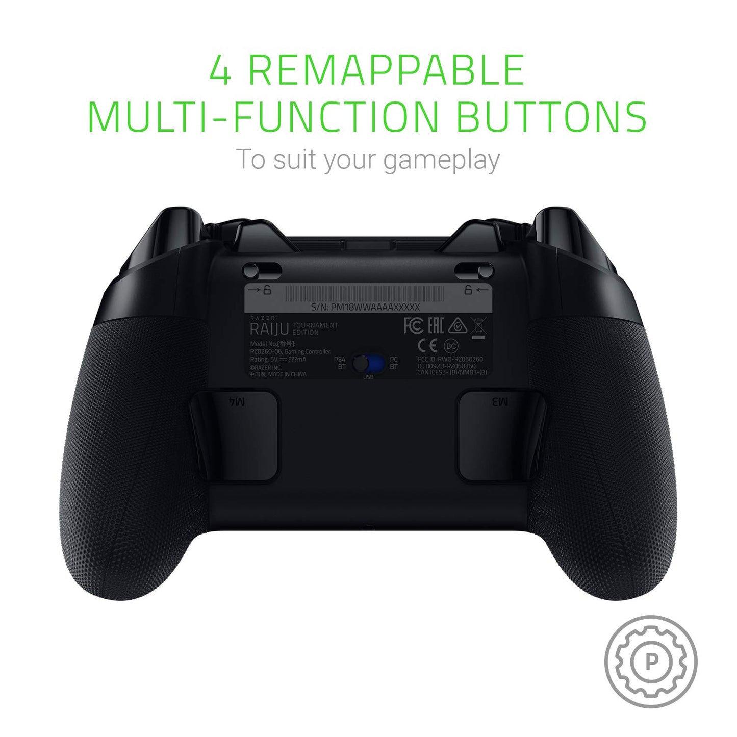 Razer Raiju Tournament Edition Wireless/Wired Gaming Controller for PS4 - GameShop Malaysia