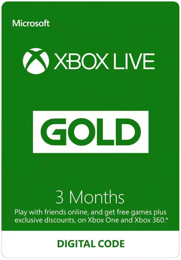 Xbox Live 3 Months Gold (South East Asia) - GameShop Malaysia