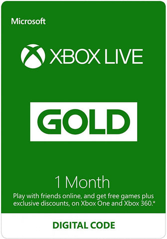 Xbox Live 1 Month Gold (South East Asia) - GameShop Malaysia