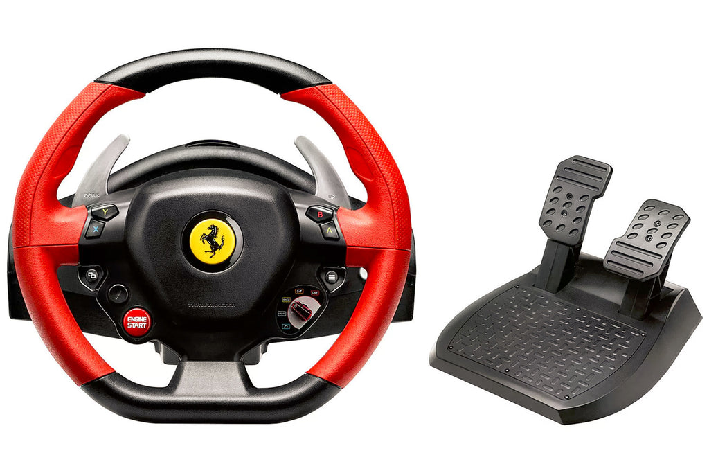Thrustmaster steering wheel xbox sales one compatible games