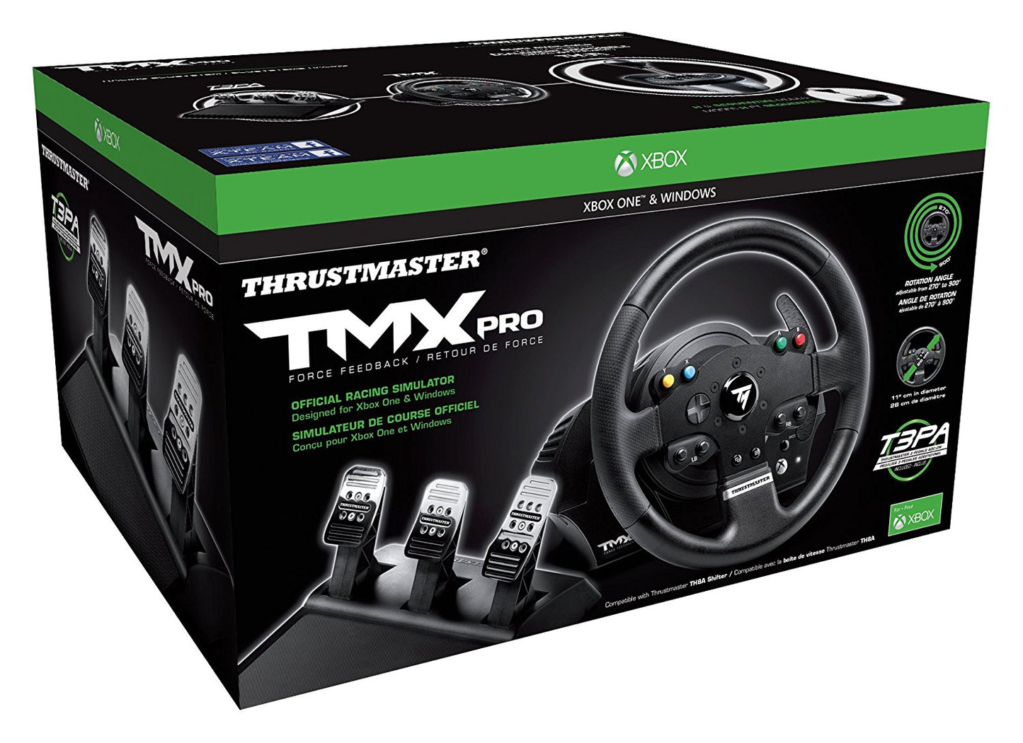 Thrustmaster TMX Pro Racing Wheel for Xbox One and Windows - GameShop Malaysia