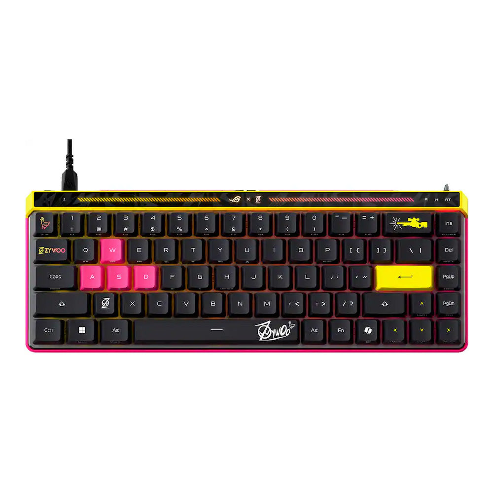 ASUS ROG Falchion Ace HFX 65% Wired Gaming Keyboard ZywOo Edition - GameShop Malaysia