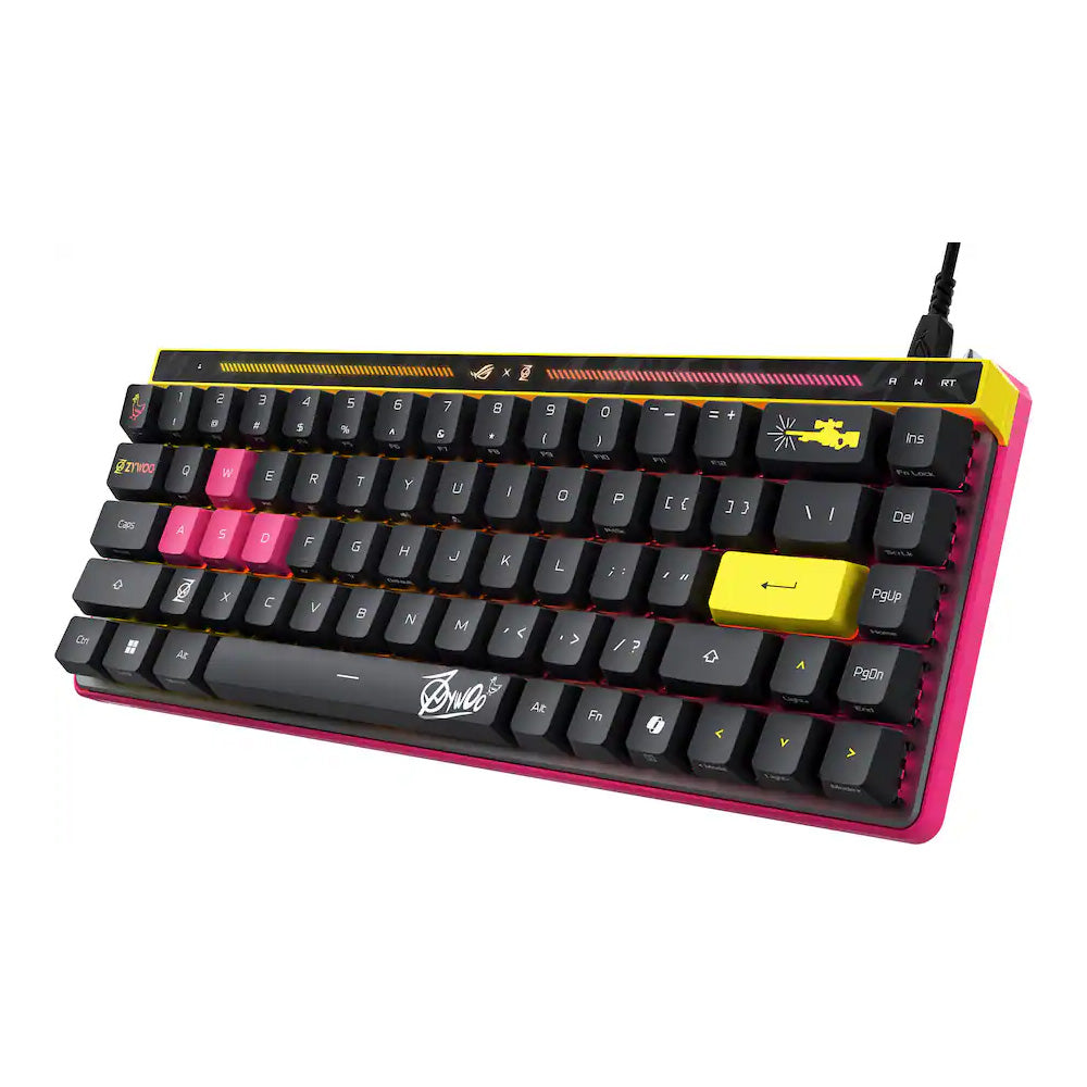 ASUS ROG Falchion Ace HFX 65% Wired Gaming Keyboard ZywOo Edition - GameShop Malaysia