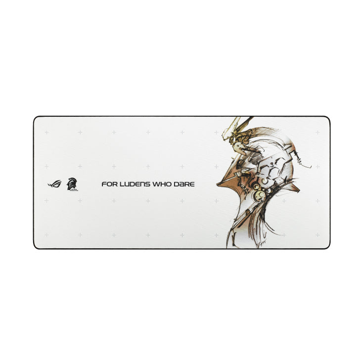 ASUS ROG Scabbard II XXL Kojima Productions White Mouse Pad - GameShop Malaysia