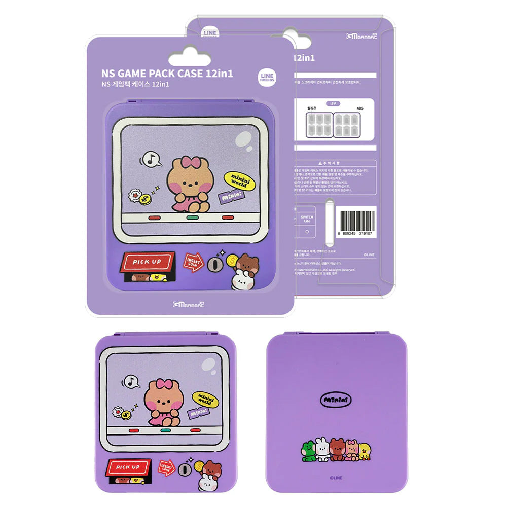 Gammac Line Friends Games Card Case for Nintendo Switch - GameShop Malaysia