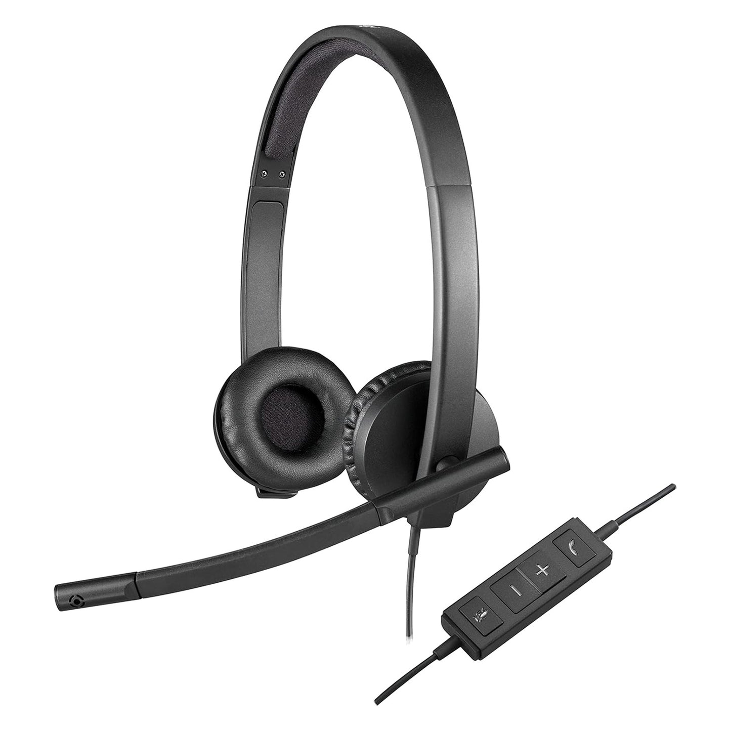 Logitech H570e USB Stereo Headset Black UC USB-A - GameShop Malaysia