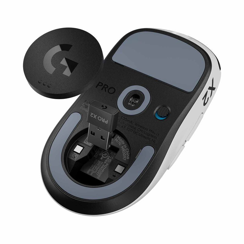 Logitech Pro X2 Superstrike Wireless Mouse Lunar Eclipse - GameShop Malaysia