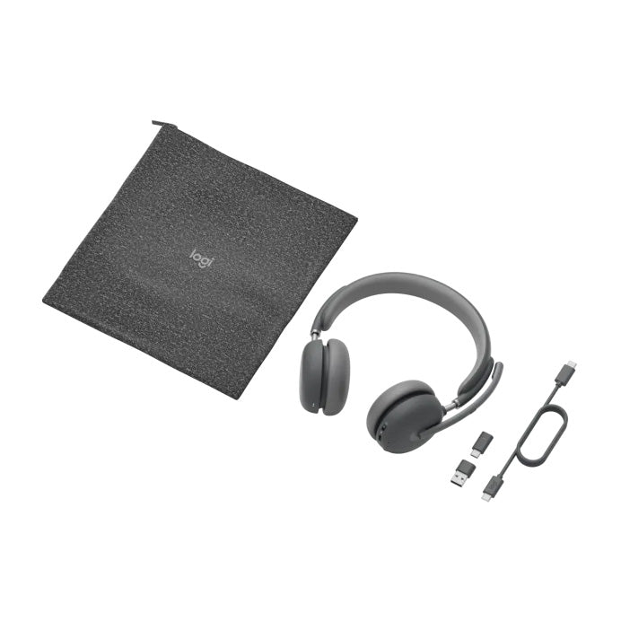 Logitech Zone Wireless 2 Headset (Teams version, with receiver) Graphite