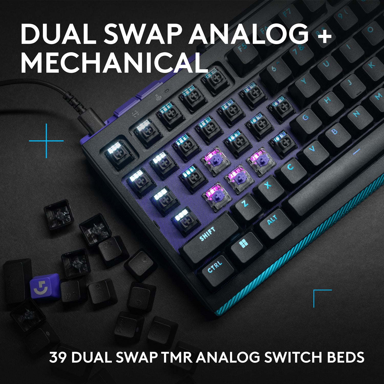 Logitech G512 X 75 Analog Mechanical Wired Gaming Keyboard - GameShop Malaysia