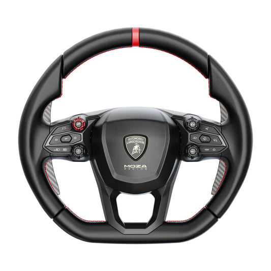 MOZA Racing Lamboghini Revuelto Sim Racing Steering Wheel - GameShop Malaysia