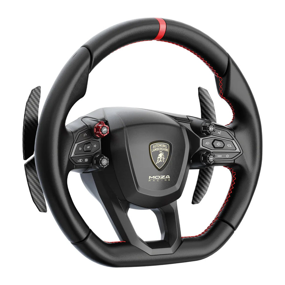 MOZA Racing Lamboghini Revuelto Sim Racing Steering Wheel - GameShop Malaysia