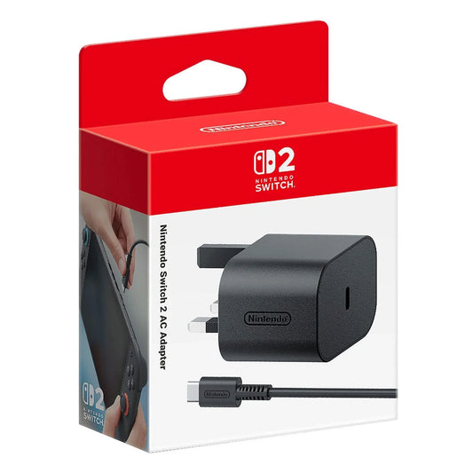 Nintendo Switch 2 Official AC Adapter 3 Pin (Hong Kong)