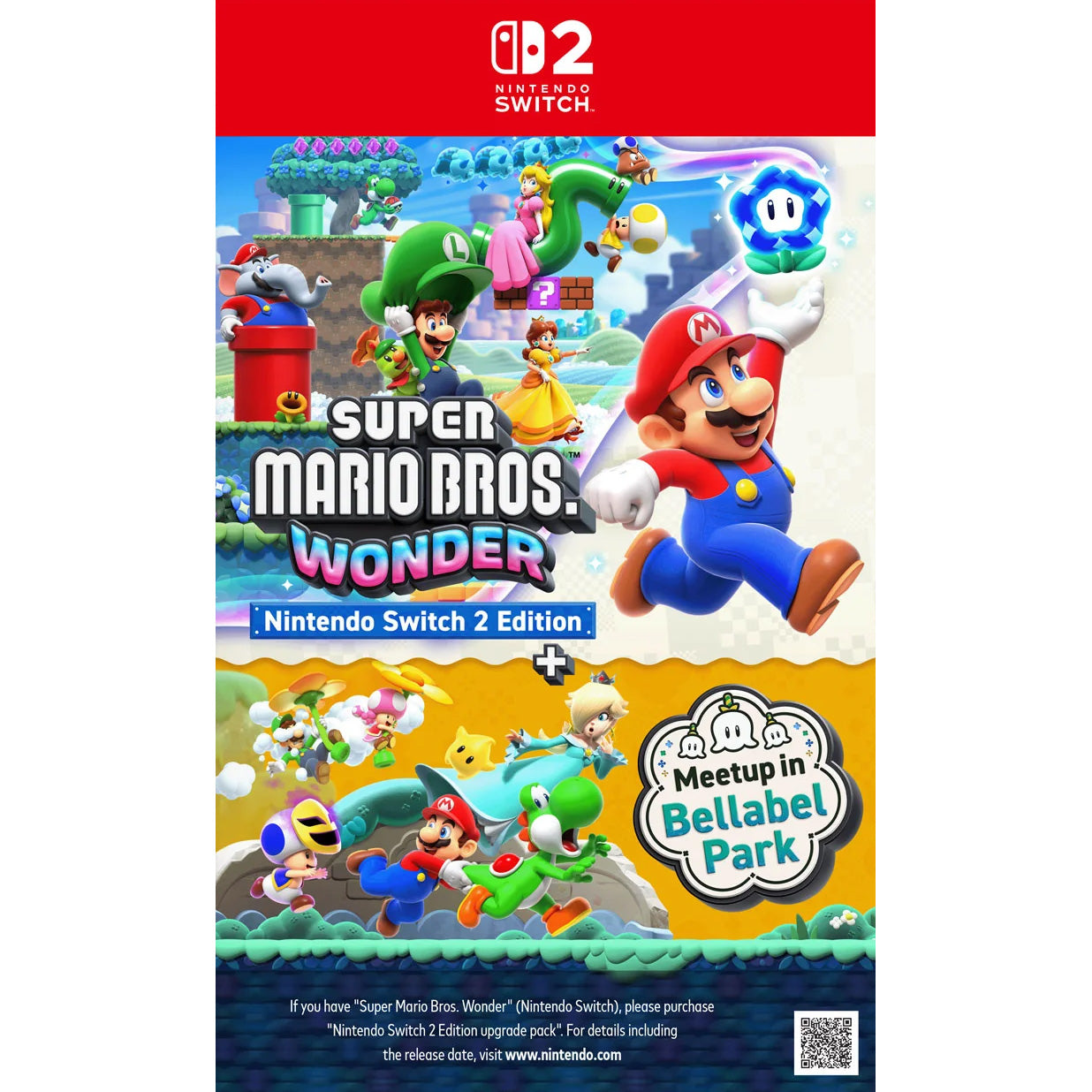 Super Mario Bros. Wonder + Meetup In Bellabel Park (Nintendo Switch 2/Asia)