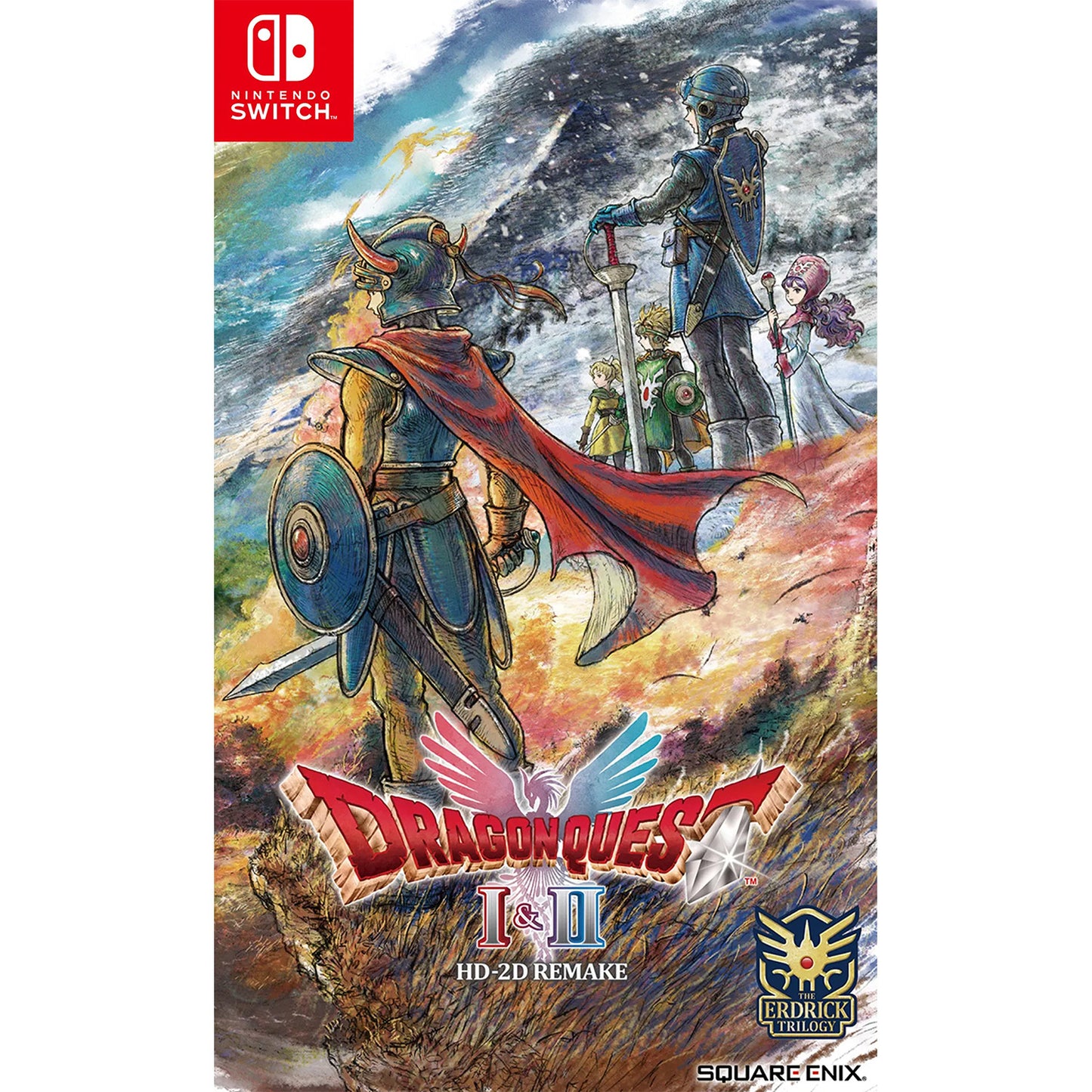 Dragon Quest I & II HD-2D Remake (Nintendo Switch/Asia) - GameShop Malaysia