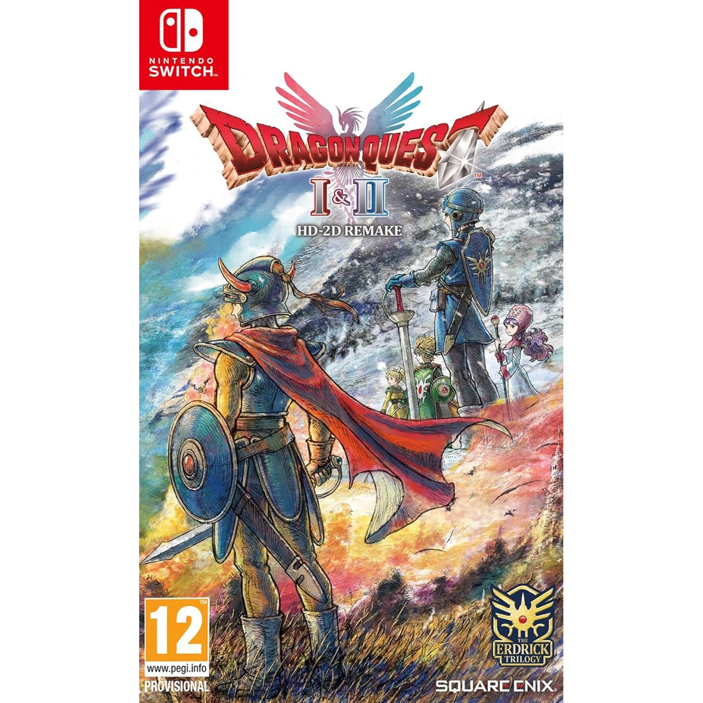 Dragon Quest I & II HD-2D Remake (Nintendo Switch) - GameShop Malaysia