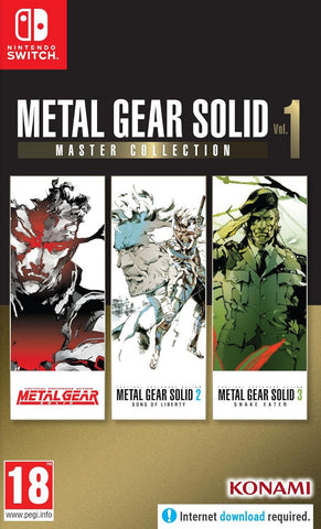 Metal Gear Solid Master Collection Vol 1 (Nintendo Switch) - GameShop Malaysia