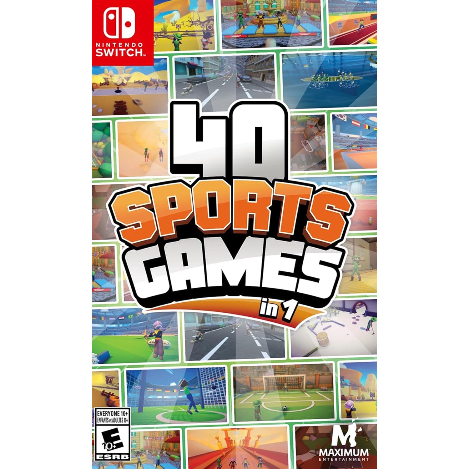 40 Sports Games in 1 (Nintendo Switch) - GameShop Malaysia