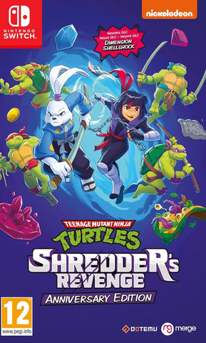 Teenage Mutant Ninja Turtles Shredders Revenge Anniversary Edition (Nintendo Switch) - GameShop Malaysia