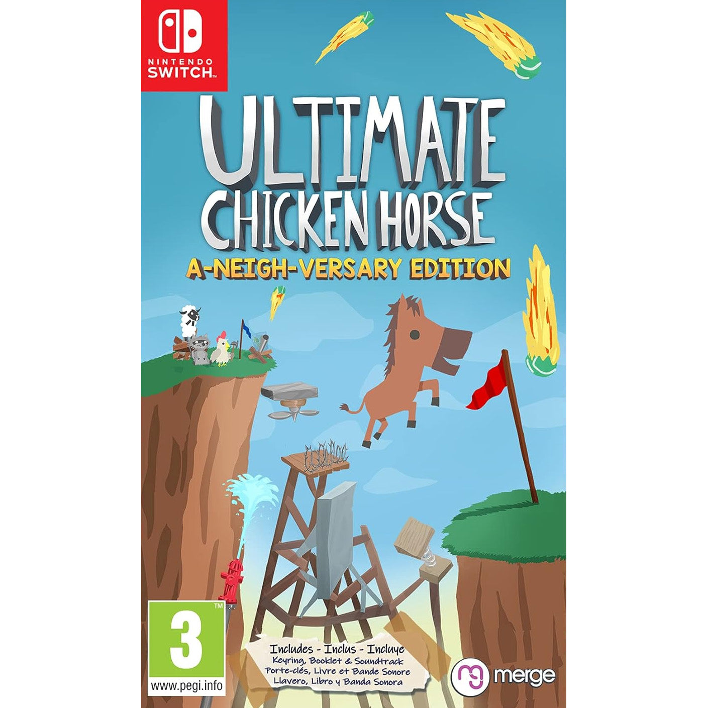 Ultimate Chicken Horse: A-Neigh-Versary Edition (Nintendo Switch)