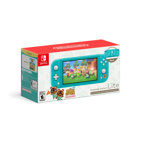Nintendo Switch Lite Console Animal Crossing New Horizons Edition Timmy Tommy Aloha - GameShop Malaysia