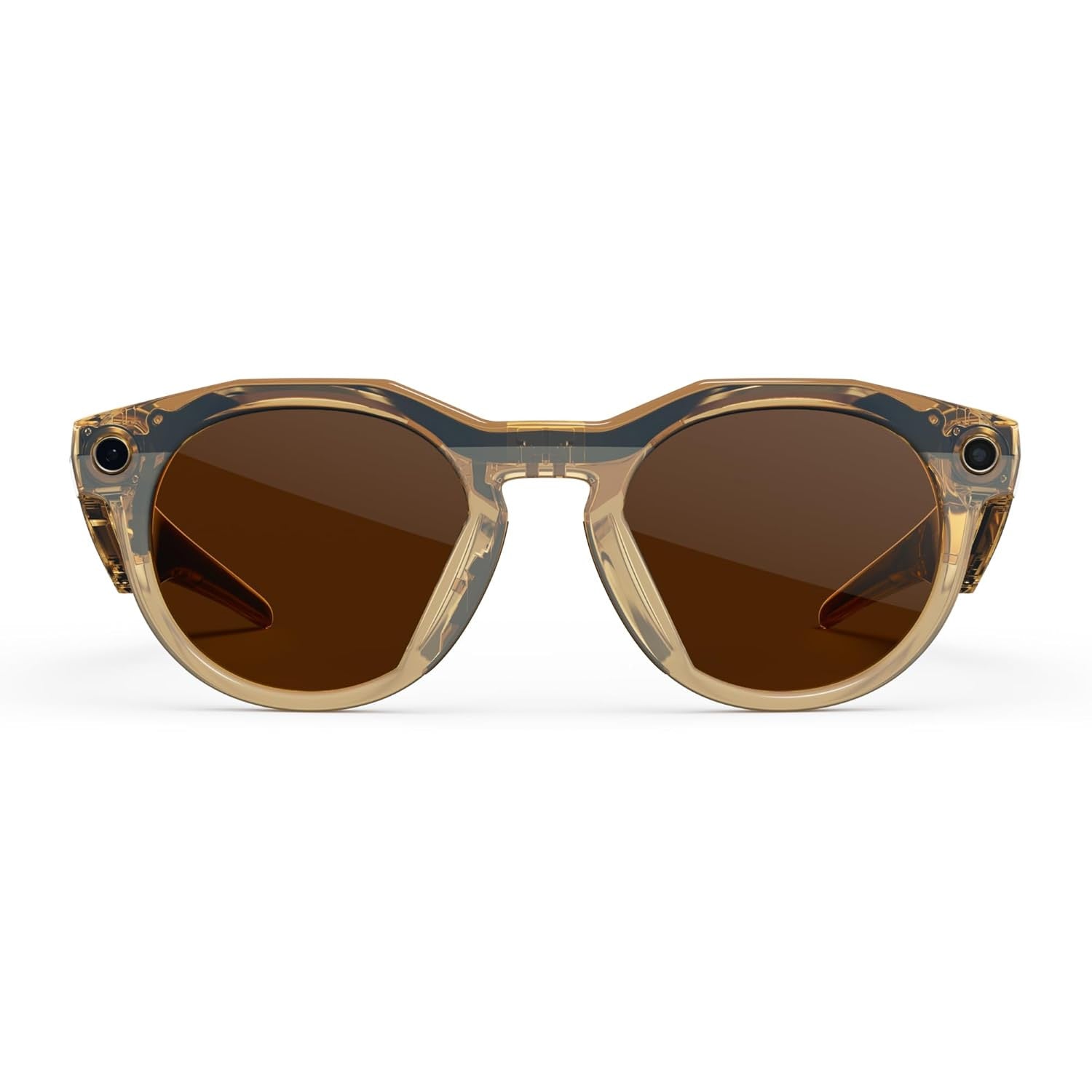 Oakley Meta HSTN Smart Glasses Light Curry Transitions Brown Lenses - GameShop Malaysia