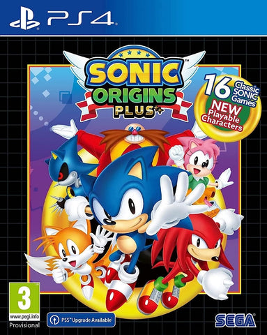 Sonic Origins Plus (PS4) - GameShop Malaysia