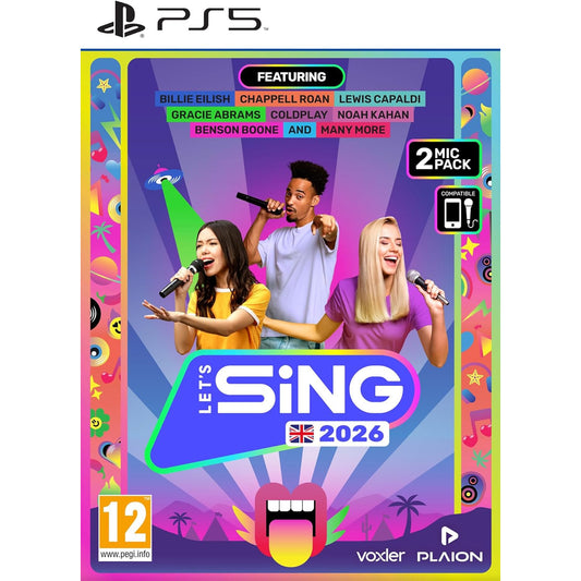 Let's Sing 2026 + Double Microphone (PS5)