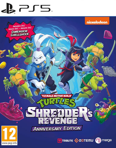 Teenage Mutant Ninja Turtles Shredders Revenge Anniversary Edition (PS5) - GameShop Malaysia