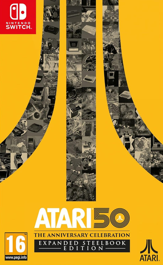 Atari 50 The Anniversary Celebration Expanded Edition Steelbook (Nintendo Switch) - GameShop Malaysia