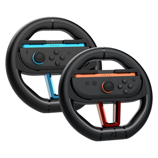 Stealth Twin Racing Wheels for Nintendo Switch 2 Black - GameShop Malaysia