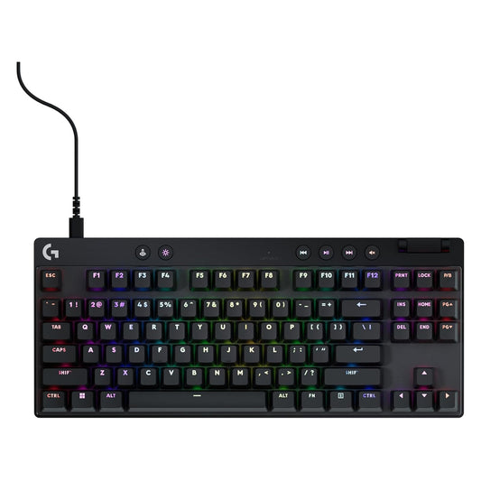 Logitech G PRO X TKL Rapid Wired Gaming Keyboard with Analog Switch - GameShop Malaysia