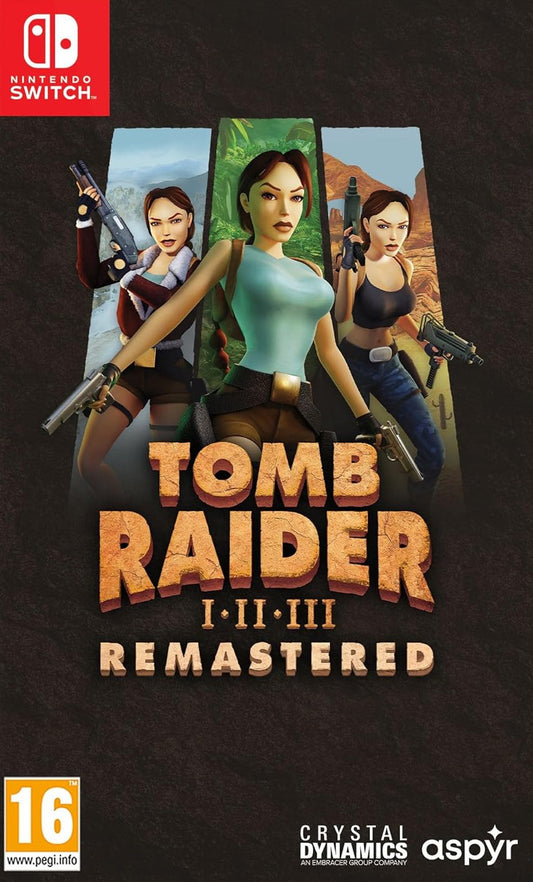 Tomb Raider 1-3 Remastered (Nintendo Switch) - GameShop Malaysia