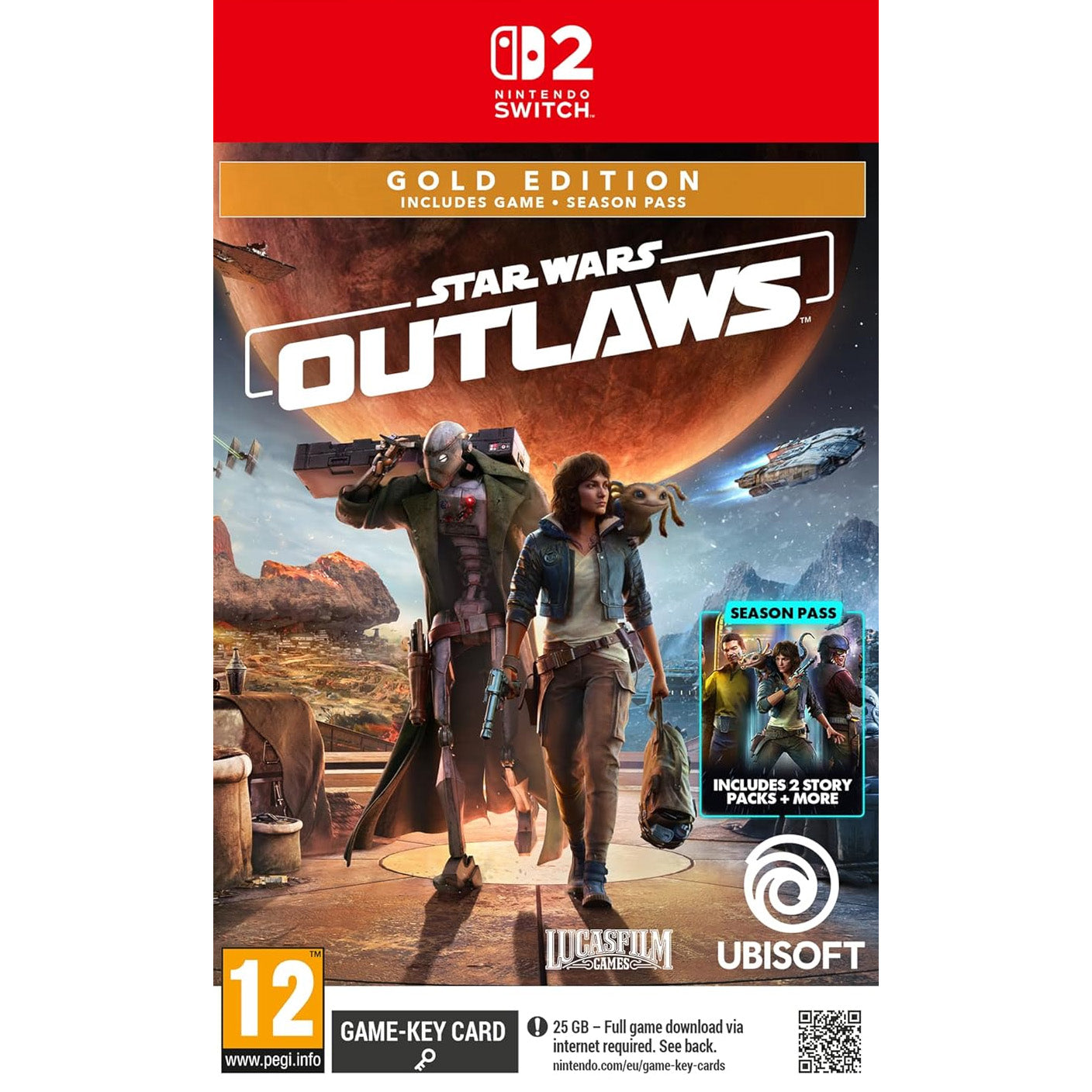 Star Wars Outlaws Gold Edition (Nintendo Switch 2)