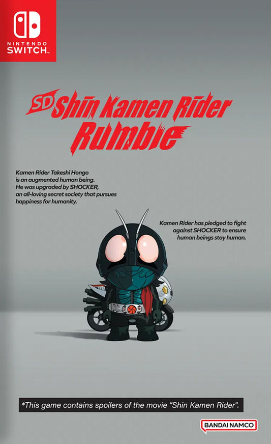 SD Shin Kamen Rider Rumble (Nintendo Switch/Asia) - GameShop Malaysia
