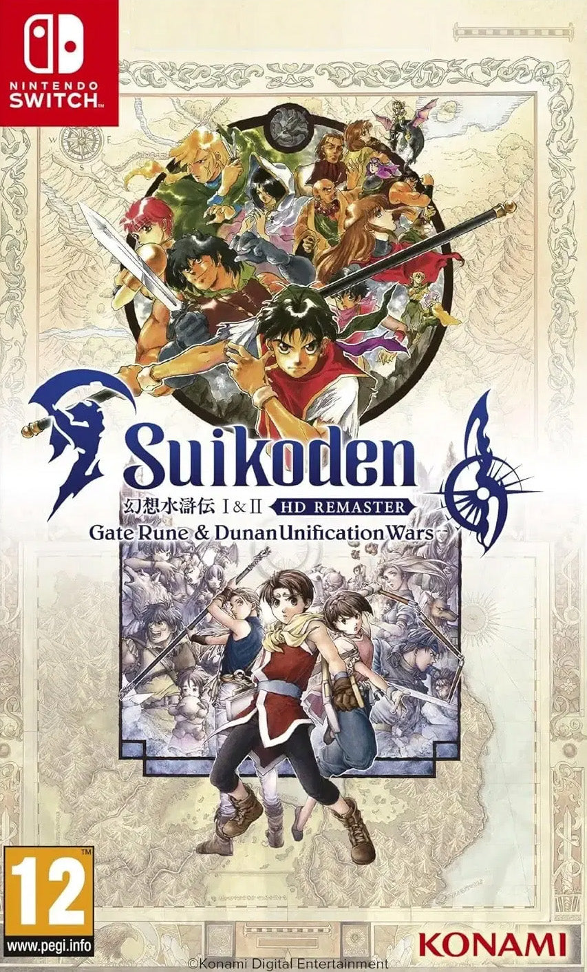 Suikoden I & II HD Remaster Gate Rune And Dunan Unification Wars (Nintendo Switch/Asia) - GameShop Malaysia