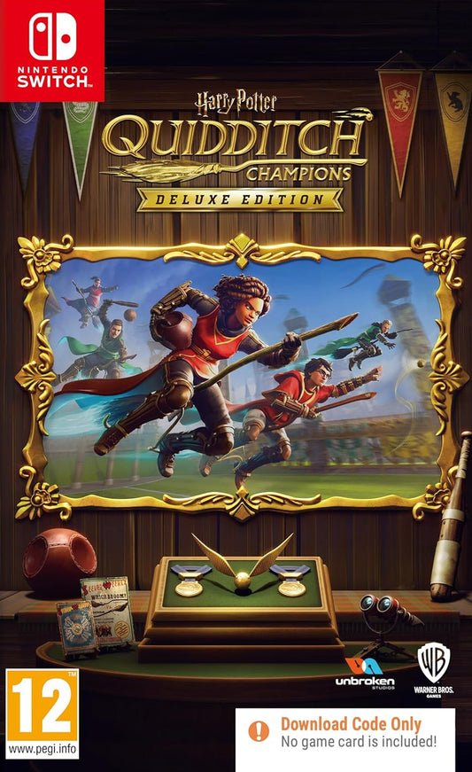Harry Potter Quidditch Champions Deluxe Edition (Nintendo Switch) - Code in Box - GameShop Malaysia