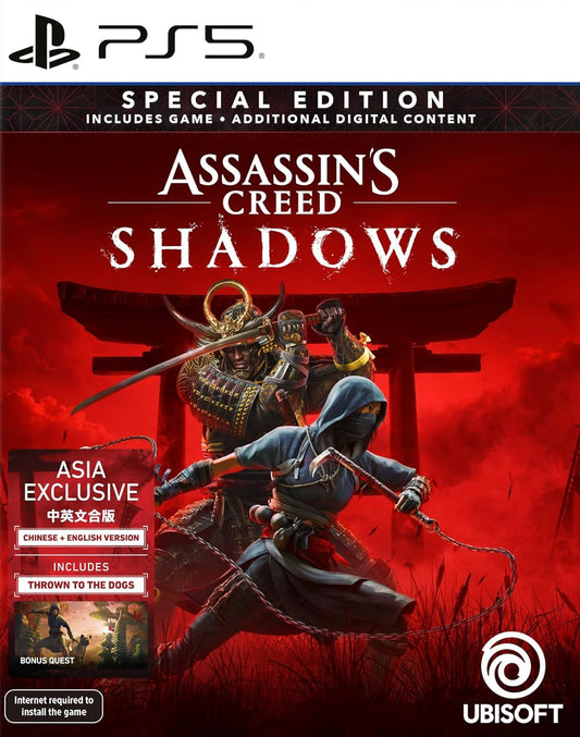 Assassin's Creed Shadows Special Edition (PS5/Asia) - GameShop Malaysia