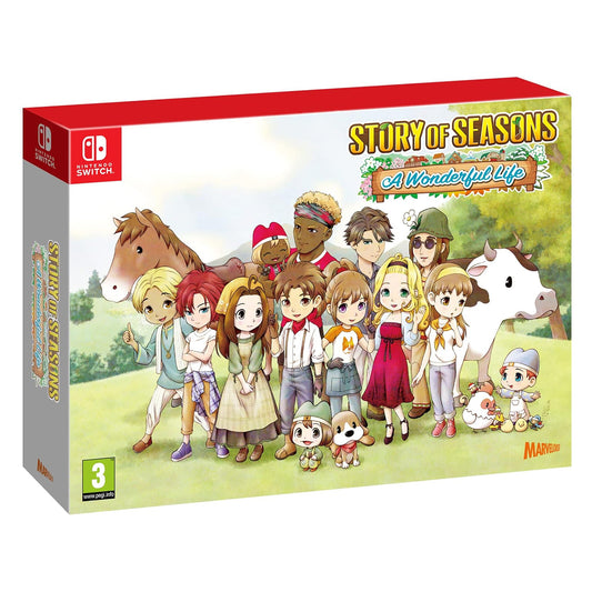 Story of Seasons A Wonderful Life Limited Edition (Nintendo Switch) - GameShop Malaysia