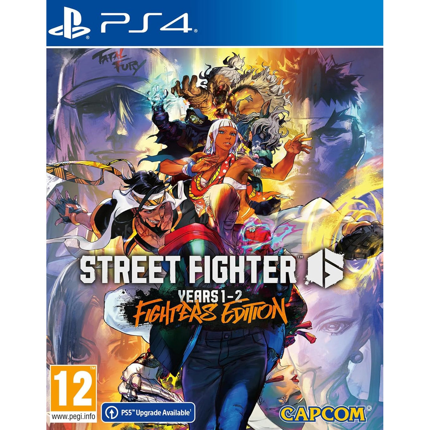 Street Fighter 6 Years 1-2 Fighters Edition (PS4) - GameShop Malaysia