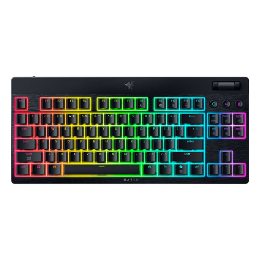 Razer BlackWidow V4 Tenkeyless HyperSpeed Wireless Low-Profile Mechanical Gaming Keyboard - GameShop Malaysia
