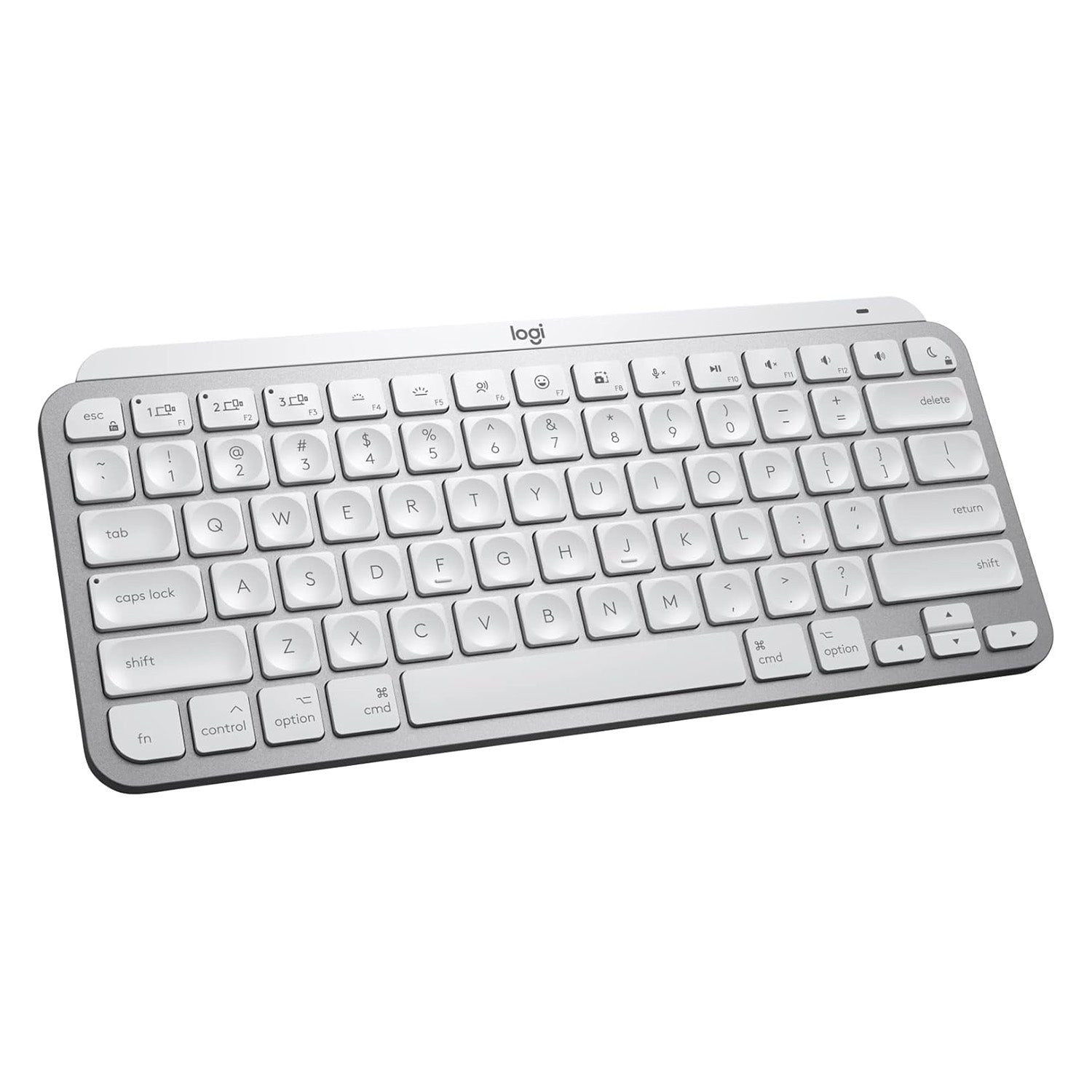 Logitech MX Keys Mini for Mac Wireless Keyboard Pale Grey - GameShop Malaysia