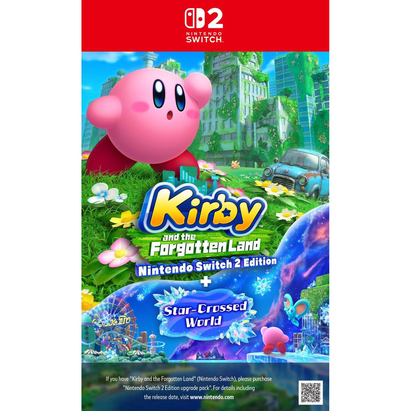 Kirby and the Forgotten Land + Star-Crossed World (Nintendo Switch 2/Asia) - GameShop Malaysia
