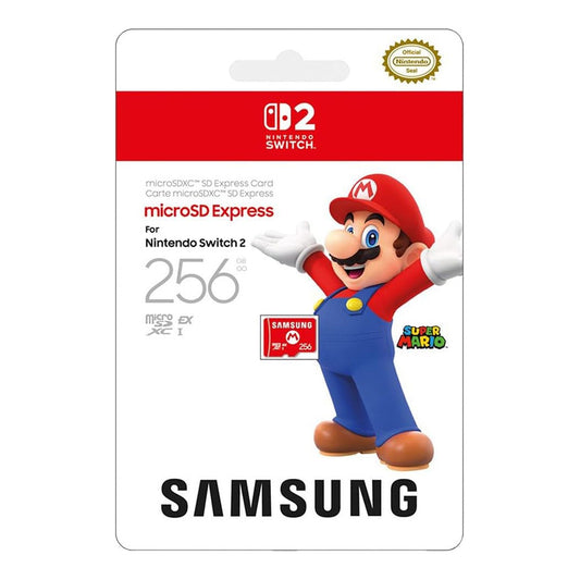 Samsung X Nintendo microSD Express Card Super Mario 256GB - GameShop Malaysia