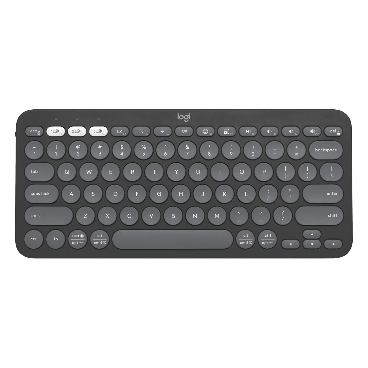 Logitech Pebble Keys 2 K380s Wireless Keyboard - GameShop Malaysia