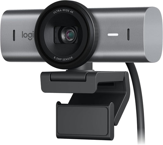 Logitech MX Brio Ultra HD 4K Webcam - GameShop Malaysia
