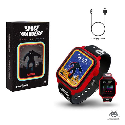 My Play Watch Space Invaders Retro Gaming Smartwatch