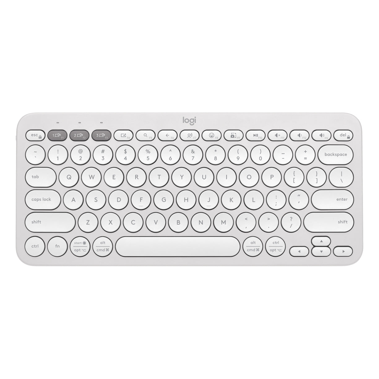 Logitech Pebble Keys 2 K380s Wireless Keyboard - GameShop Malaysia