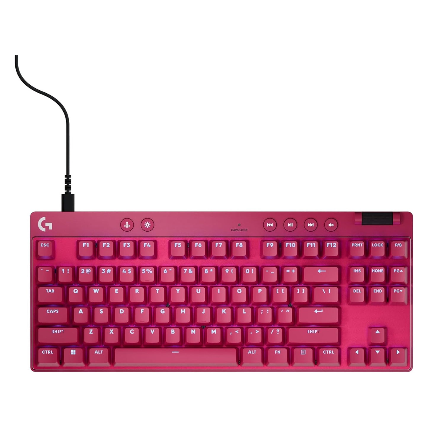 Logitech G PRO X TKL Rapid Wired Gaming Keyboard with Analog Switch - GameShop Malaysia