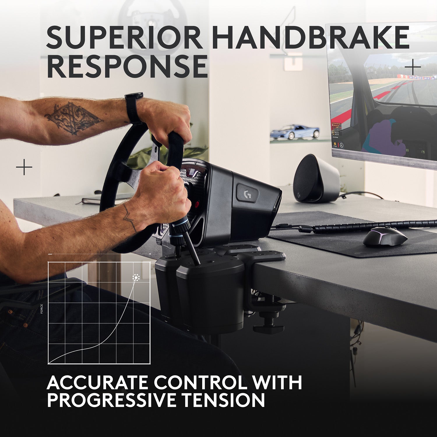 Logitech RS Shifter & Handbrake - GameShop Malaysia