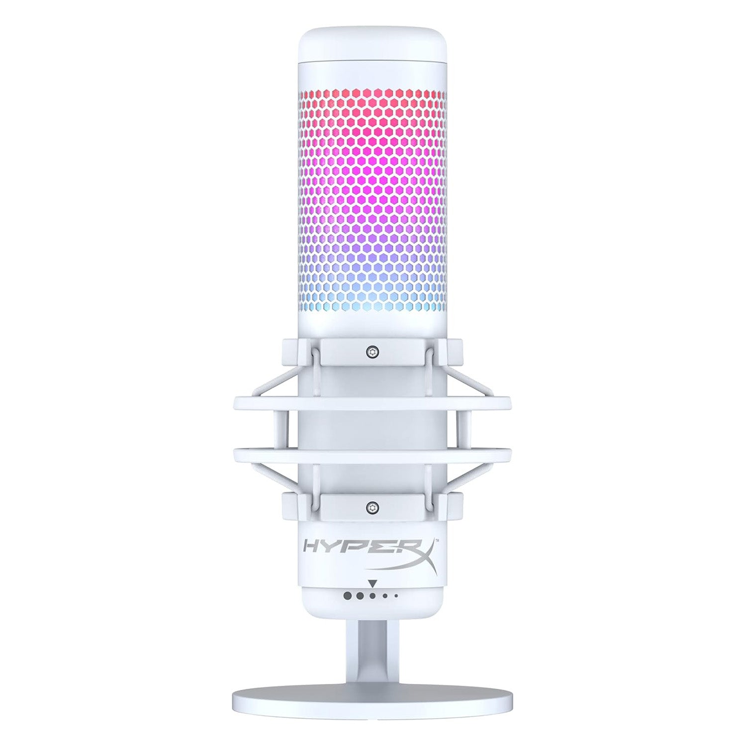 HyperX QuadCast S RGB USB Condenser Microphone for PC, PS4 and Mac - GameShop Malaysia